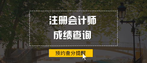 2018年注冊會(huì)計(jì)師查分提醒.png